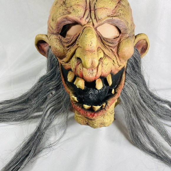 Vintage 2001 The Paper Magic Group Halloween Rubber Mask Hillbilly - Picture 4 of 10